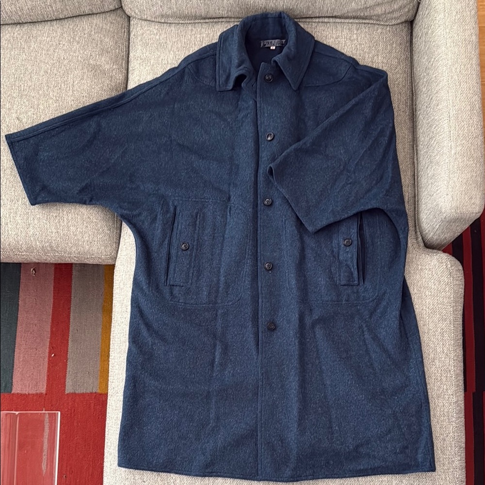 Women’s givency daimaru wool Blue pea Coat